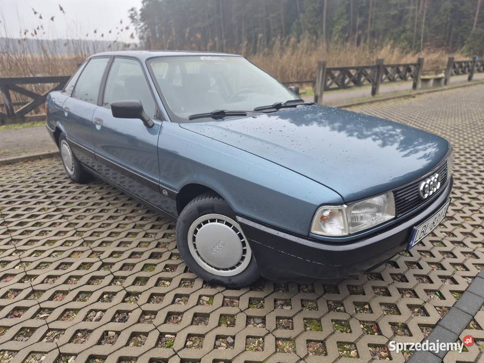 Audi 80 1989 Klasyk bez rdzy LPG Hak Zadbany Zwierzyniec sprzedam