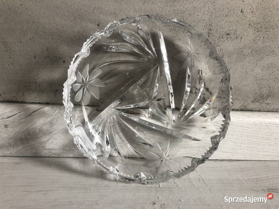 Szklanki kryształowe 2 sztuk z czasów PRL sztukę Łódź sprzedam