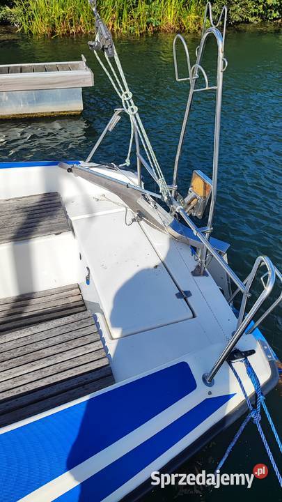 Jacht micro polo z przyczepka Sława