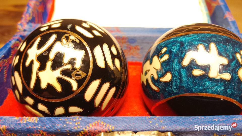 Stare chińskie kulki Qigong lecznicze Olsztyn