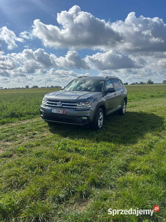 Volkswagen Atlas SE 36 V6 FSI 4MOTION 2018 Rok produkcji 2018 podlaskie Dąbrowa Białostocka