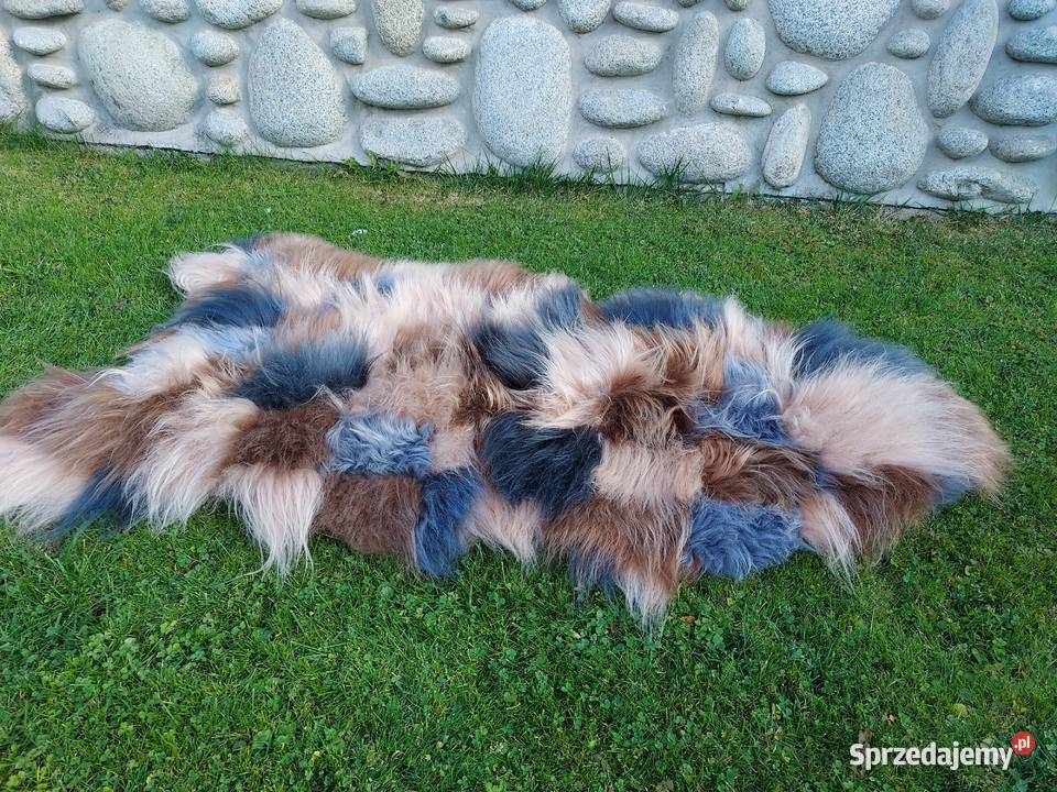 Skóra Owcza XXXL Dywan Ze Skóry Owczej Zszywany sprzedam