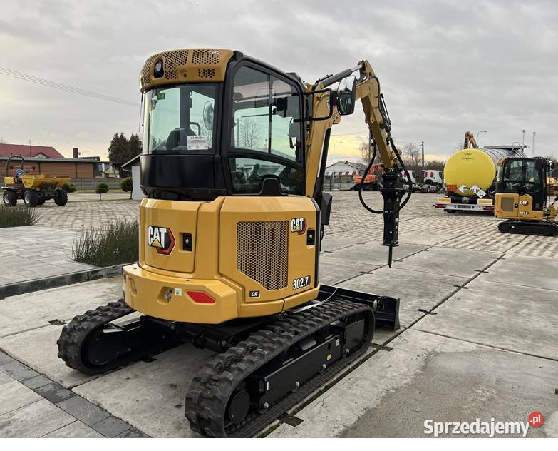 FABRYCZNIE NOWA MINIKOPARKA CATERPILLAR 3027 CR wielkopolskie Tuliszków