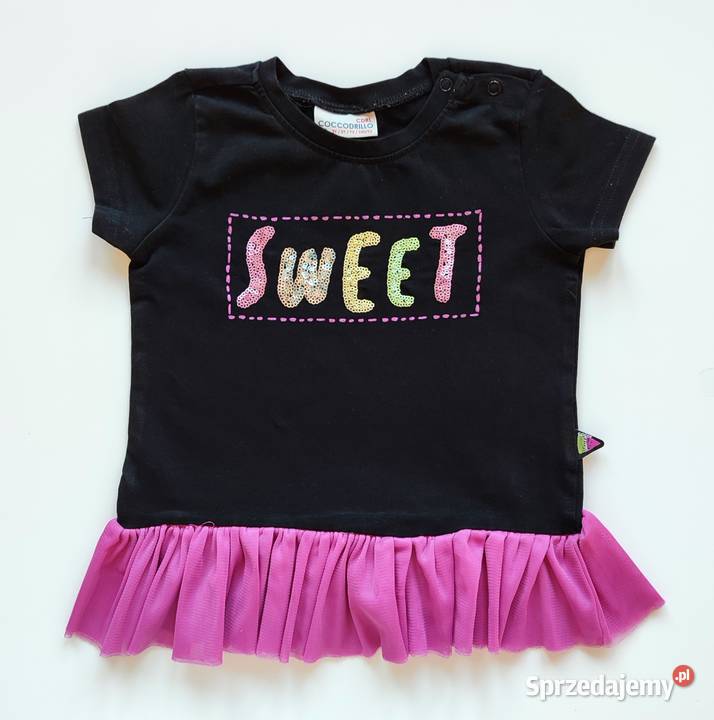 Komplet Sweet baskinka falbanka Coccodrillo 98 Katowice