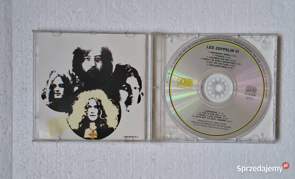 Led Zeppelin III CD Warszawa