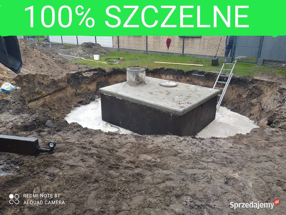 Szambo Betonowe Zbiornik na Deszczówkę Siemiatycze