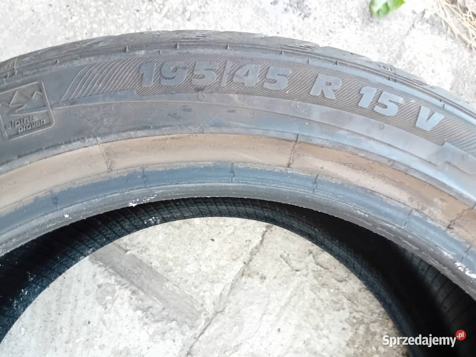 Sprzedam opony letnie 19545R15V Olkusz sprzedam