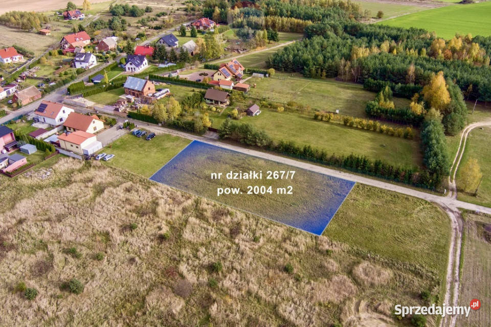 Na sprzedaż działka budowlana 2.004 m²