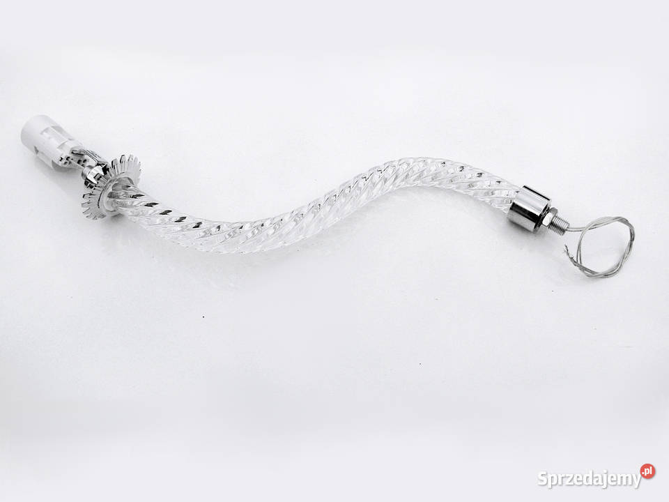 Kryształowe Szklane ramię do żyrandola kinkietu Szczecinek