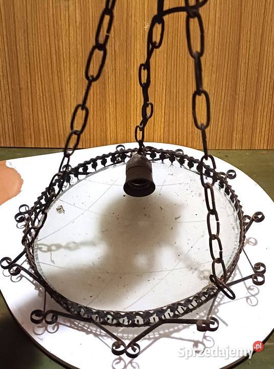 Sprzedam 2 lampy wiszące kute Oświetlenie sprzedam