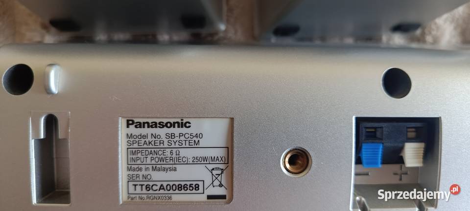 PANASONIC kino domowe SCHT540E kolor srebrny sprzedam
