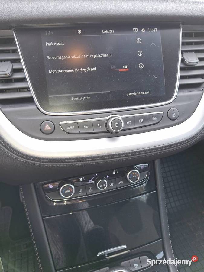 Opel Grankand 49567 przebieg centralny zamek Dąbrówka Wielkopolska
