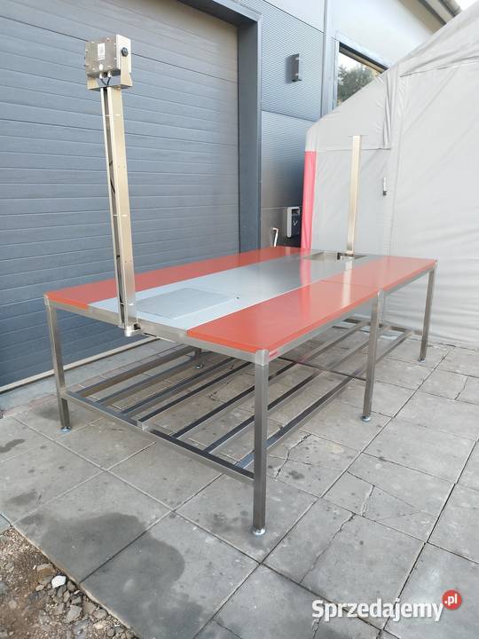 Stół do produkcji kebaba wbudowane dwie wagi