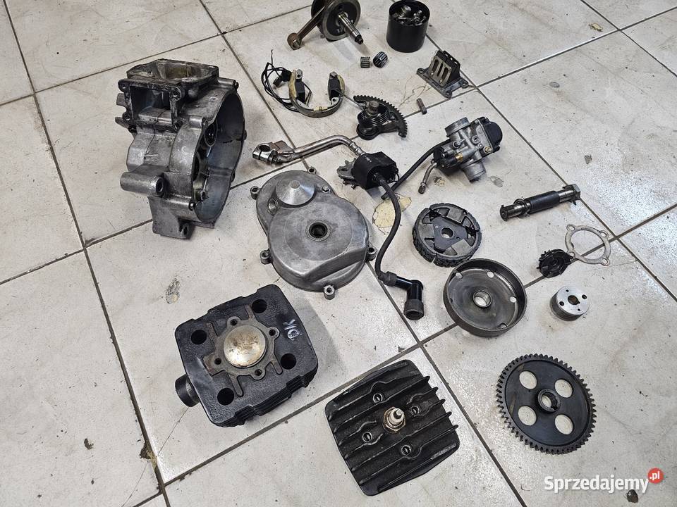 NRG 50 silnik części wał sprzęgło kapa kopka Jelenia Góra