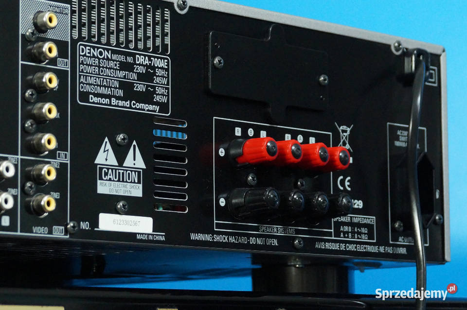 AMPLITUNER STEREO DENON DRA700AE Z PILOTEM