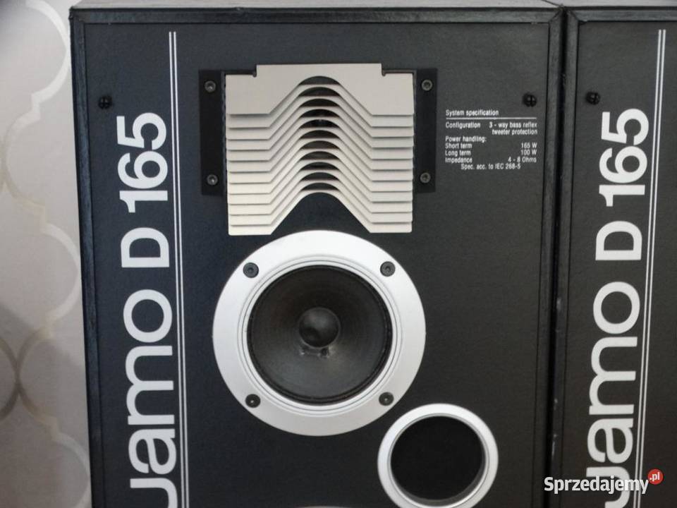 Kolumny głośniki Jamo D165 2x160 wat Vintage sprzedam