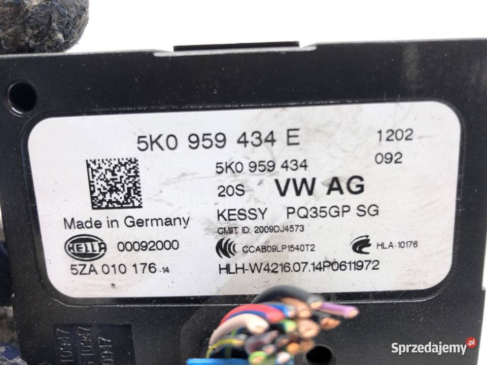 MODUŁ KOMFORTU VW PASSAT B7 5K0959434E