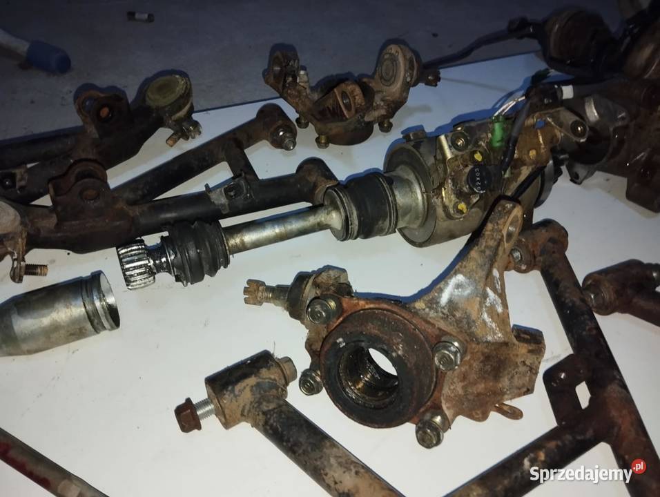 Honda foreman 450 most przedni wszystkie części Myślenice sprzedam