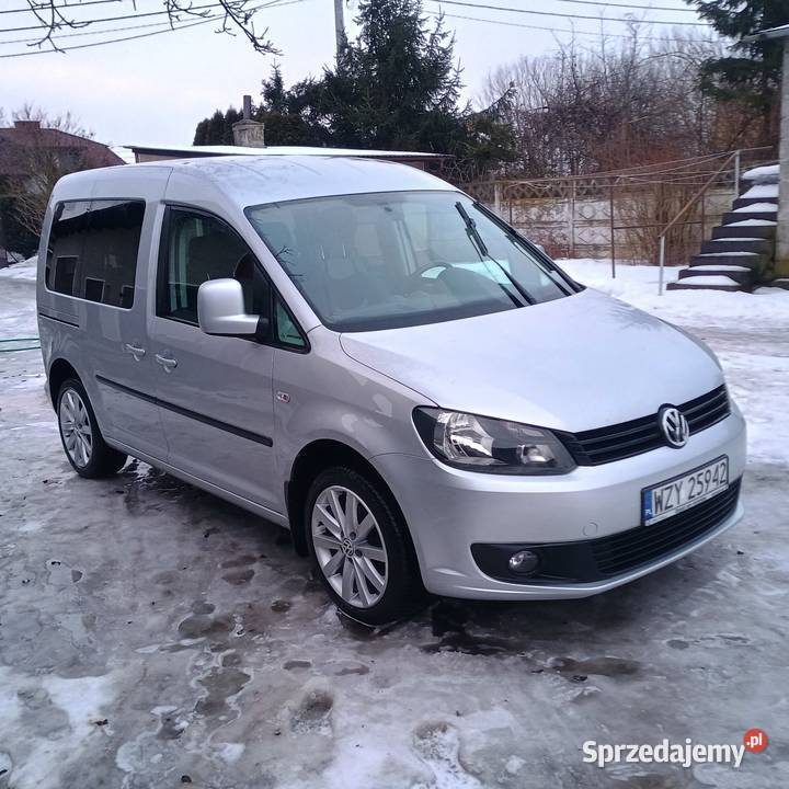 VW caddy Salon Polska właściciel Rok produkcji 2013 Volkswagen Żyrardów