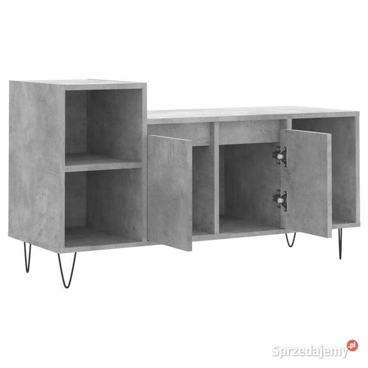 Szafka pod TV szarość betonu 100x35x55 WM831320 mazowieckie Warszawa