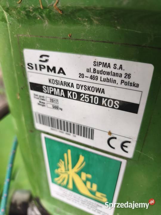Kosiarka Sipma KD 2510 KOS Rotacyjne