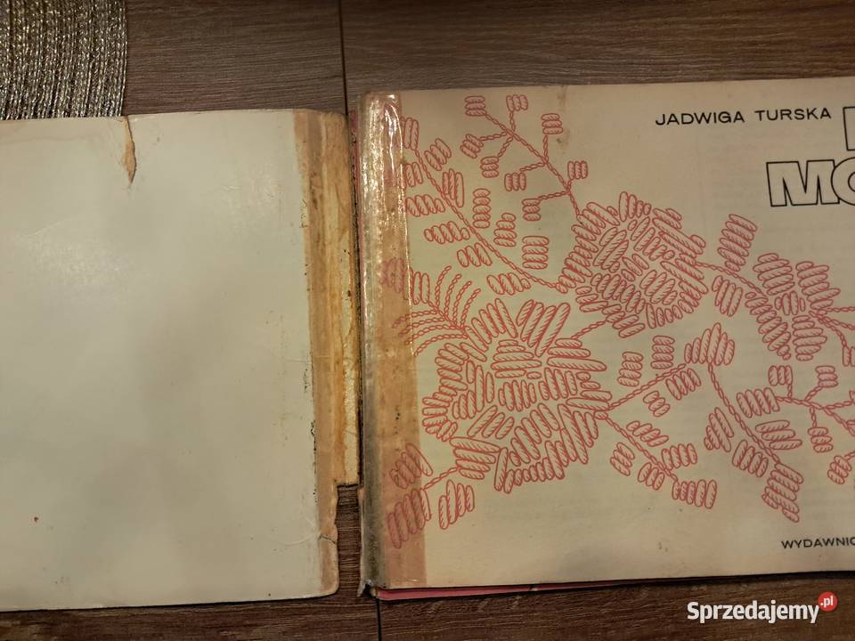 książka z 1975r haft modny Jadwiga Turska stan Sandomierz