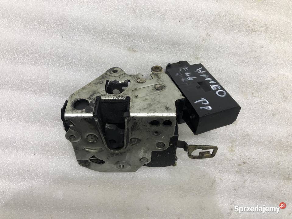 ZAMEK DRZWI PRAWY PRZÓD BMW SERIA 3 E46 1387606 Części samochodowe