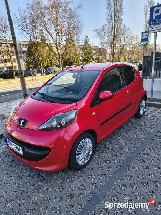 Sprzedam Peugeot 107 klimatyzacja czerwony