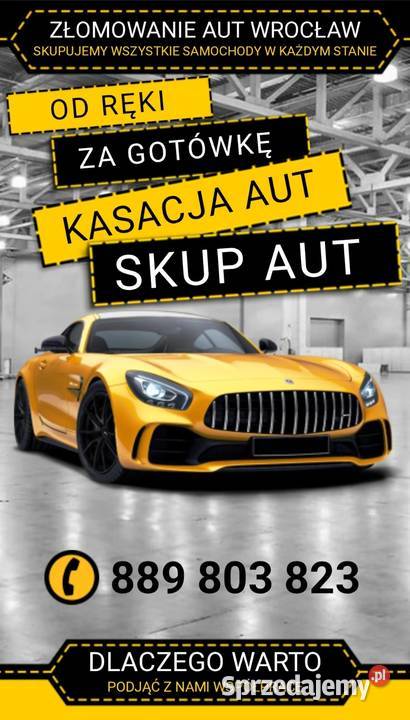 Skup I Kasacja Aut Wrocław dolnośląskie