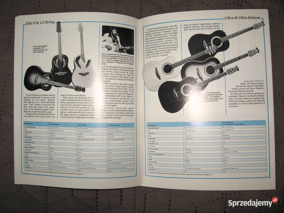 Ovation Information Brochure broszura Kępice