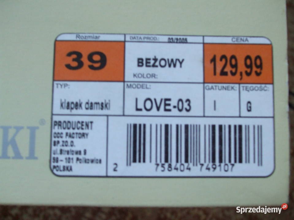 klapki buty damskie rozmiar 39 Lasocki mazowieckie Warszawa