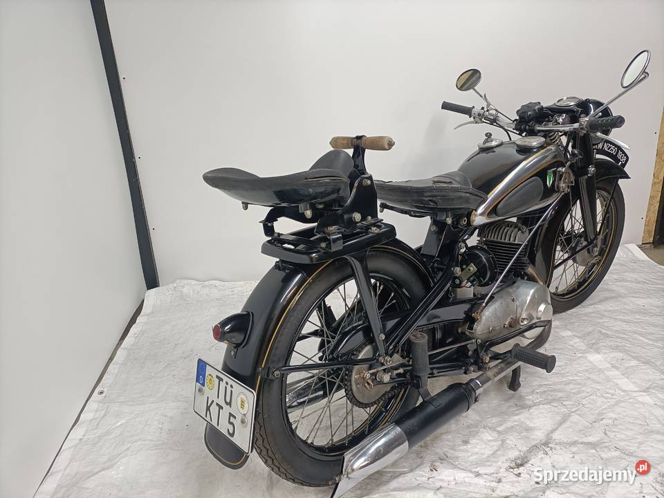 DKW NZ 250 1938r z dokumentami 111km