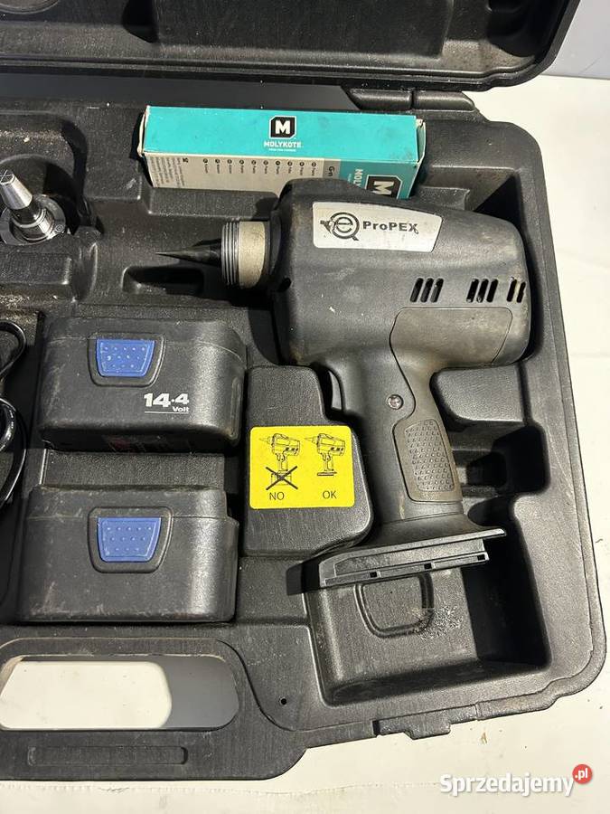 Akumulatorowy Uponor ProPEX rozszerzacz