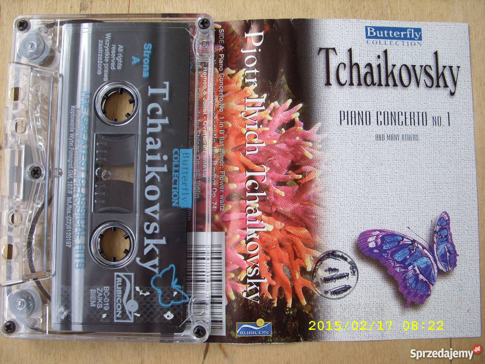 P CZAJKOWSKIPIANO KONCERTO NO1 kaseta audio Wołów