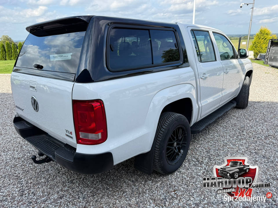 Zabudowa Amarok hardtop czarny szyby przesuwne osobowe Pasłęk sprzedam