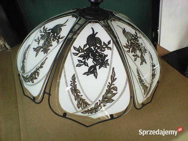 ŻYRANDOL biało czarny Rogoźnik