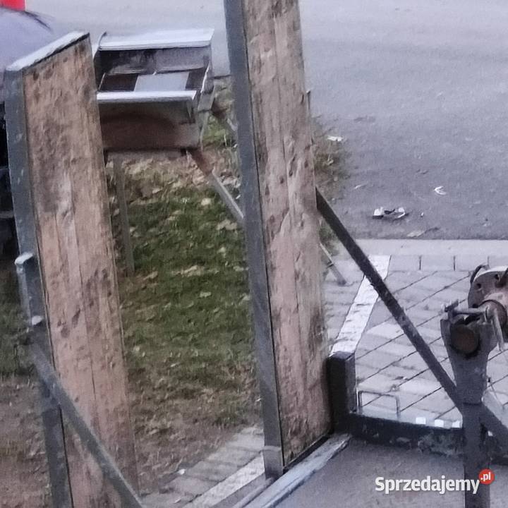 Przyczepa pod mini koparkę Rok produkcji 1999 Luzino