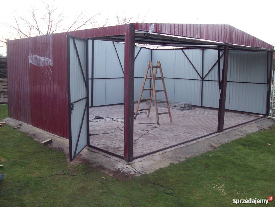 Tanie i solidne garaże blaszane SOLIDSTAL 10m2 Lublin