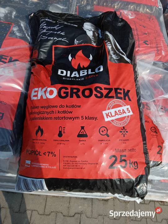 Groszek Plus Ekogroszek DIABLO workowany 1t Opał Janikowo