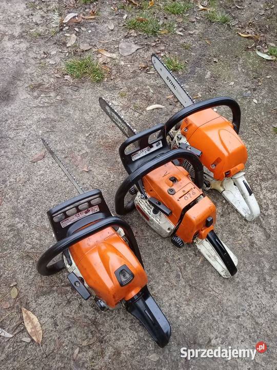 Pakiet 3 pił stihla Piły łańcuchowe