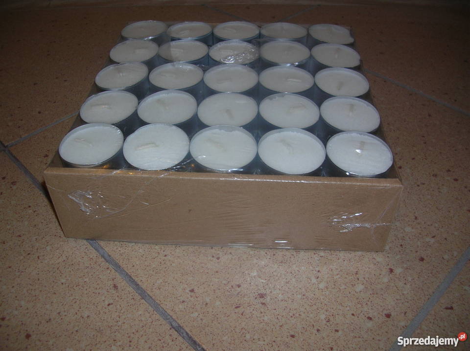 Podgrzewacze Tealights Cajove Sviecky Teelichte Dekoracje i ozdoby Siewierz