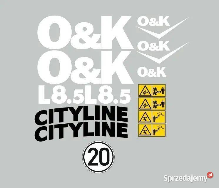 Naklejki oklejenie naklejka OK OK L85 Zamiennik Janików