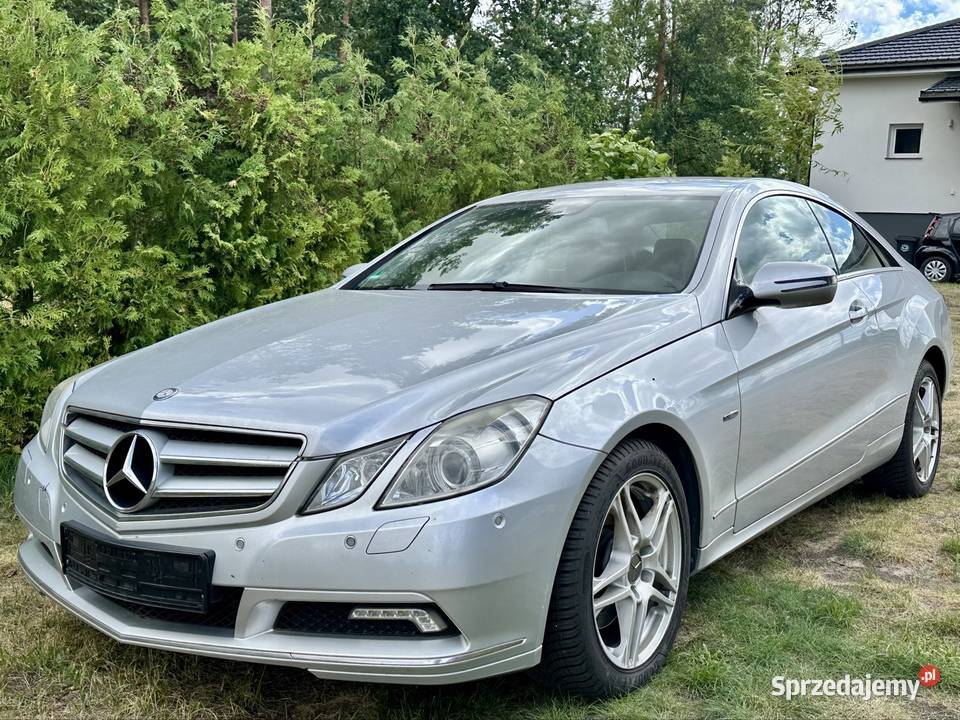 Mercedes Benz E klasa w207 V6 coupe wyjątkowy Sportowy / Coupe Klasa E Zamość
