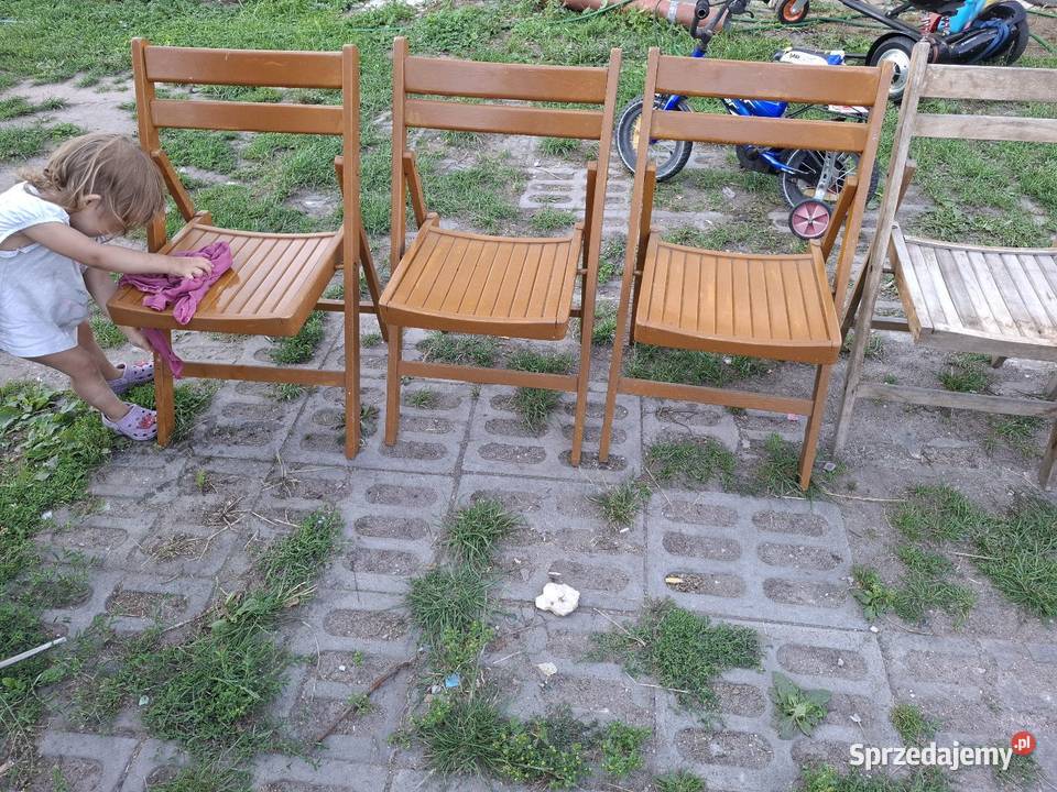 Krzesła ogrodowe drewniane 6 Dom i Ogród Seroczyn