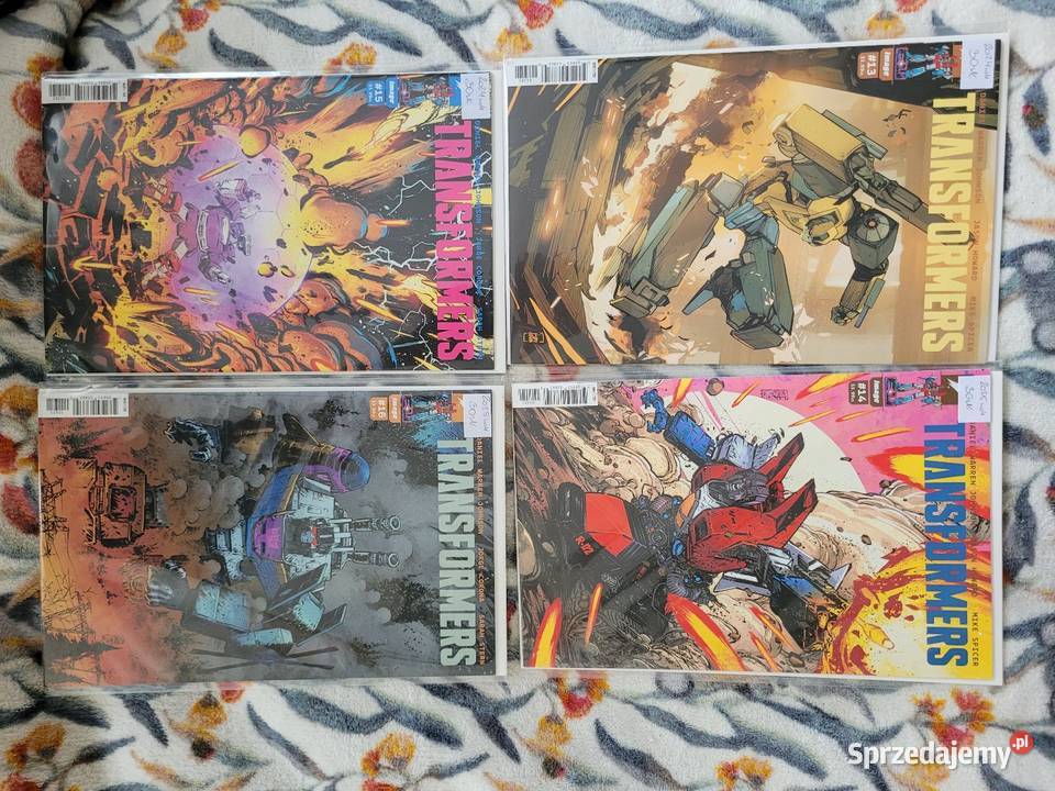 Transformers zestaw 26 komiksów 2023 first Rok wydania 2023 Komiksy Gdynia sprzedam