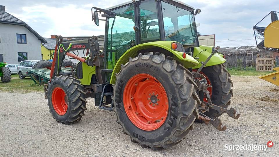 Claas Axos 320 z ładowaczem czołowym Faucheux mazowieckie