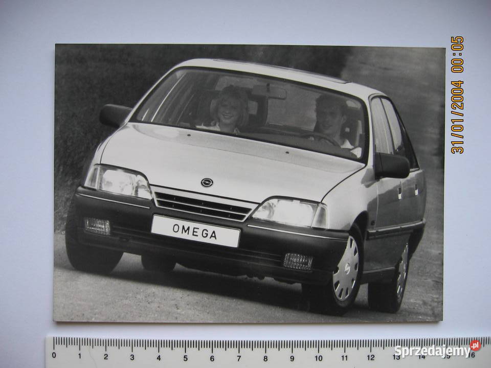 OPEL Omega stara fotografia GM PRL auto klasyk Przemyśl sprzedam