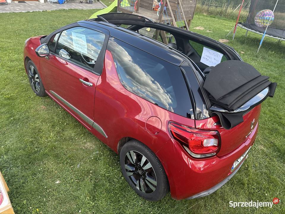 Cabrio Citroen DS DS3 16 eHDI a automat piękny Brzezinki