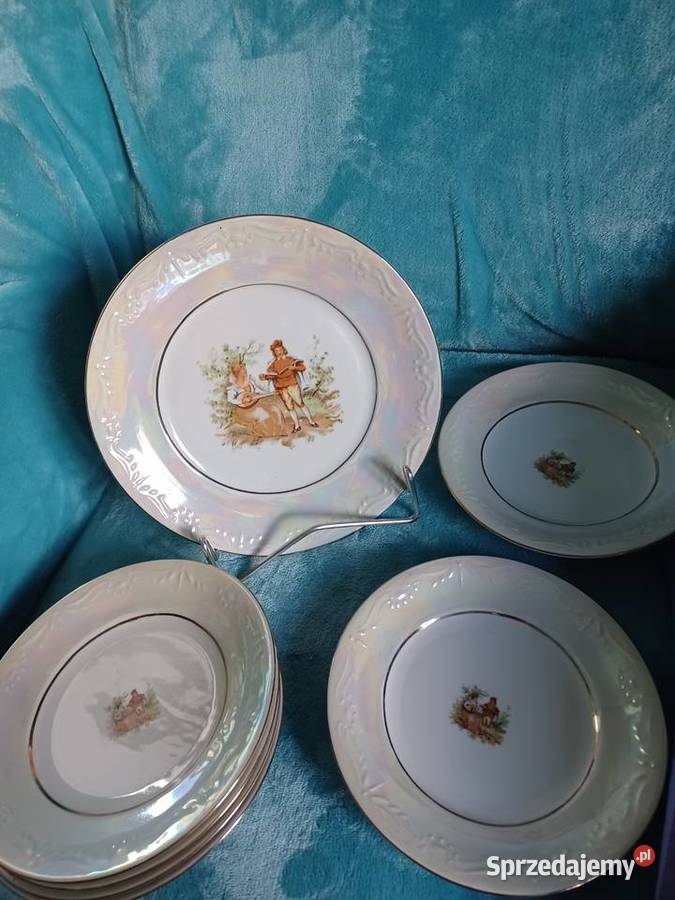 Miłość Wiedeńska Karolina porcelana iryzowana 6 Łódź sprzedam