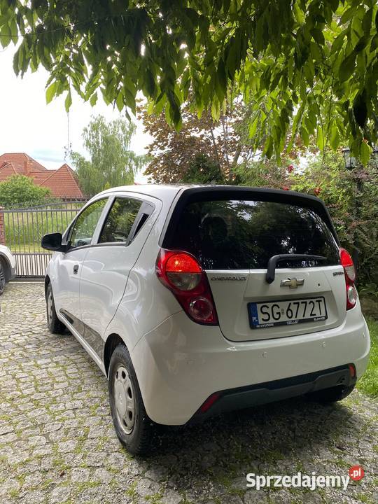 BIAŁY CHEVROLET SPARK II HATCHBACK 2013 10L 68 gniazdo USB Gliwice sprzedam